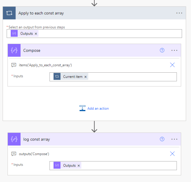 Why should you use compose versus variables in apply-to-each action ...